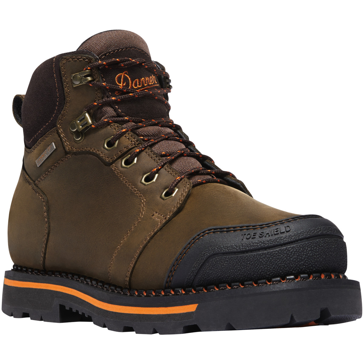 Danner Trakwelt 6 Composite Toe Dark Brown Work Boots Mens - South Africa 83127NOZA